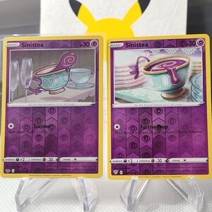 Sinistea 089/202 & 082/189 Pokemon TCG Reverse Holo